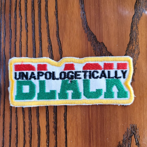 Dripping Melanin Ironon Patch Etsy