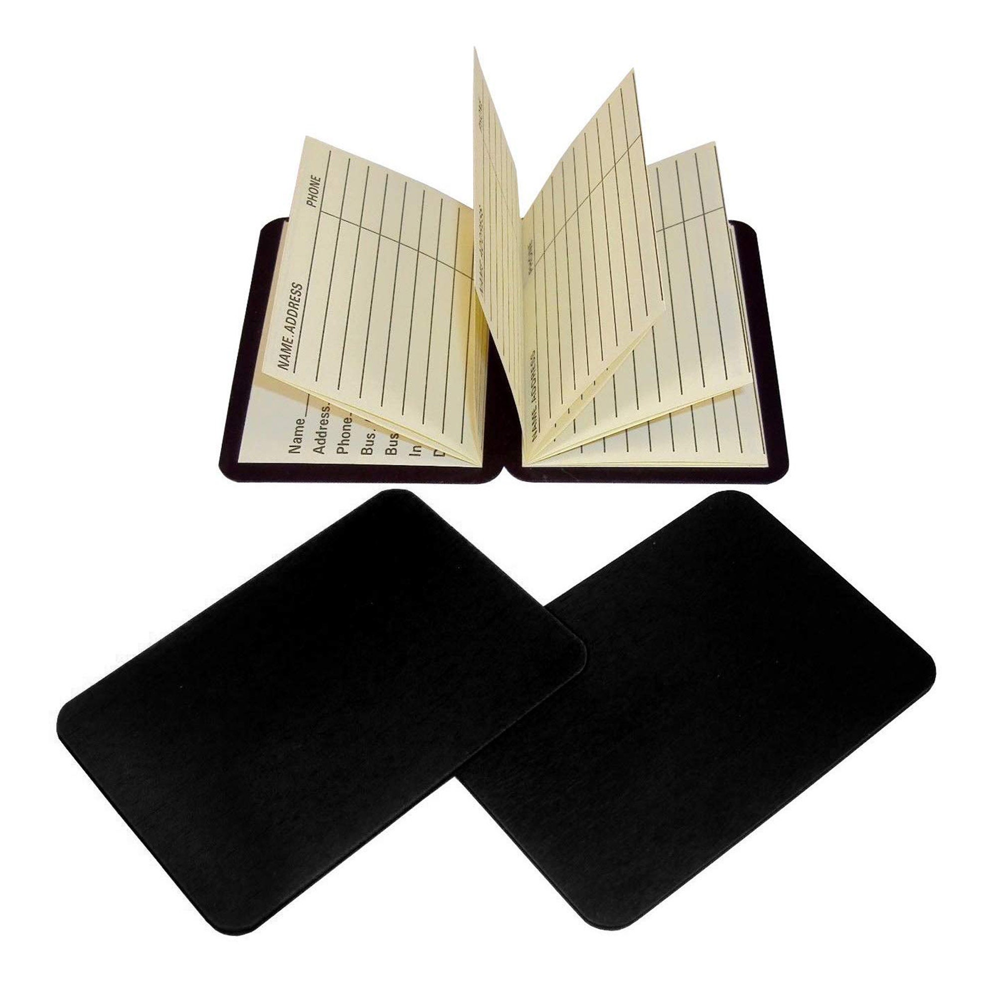 Wallet Address Book Credit Card Size Address Book Etsy