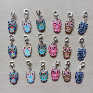 Stitch marker owl