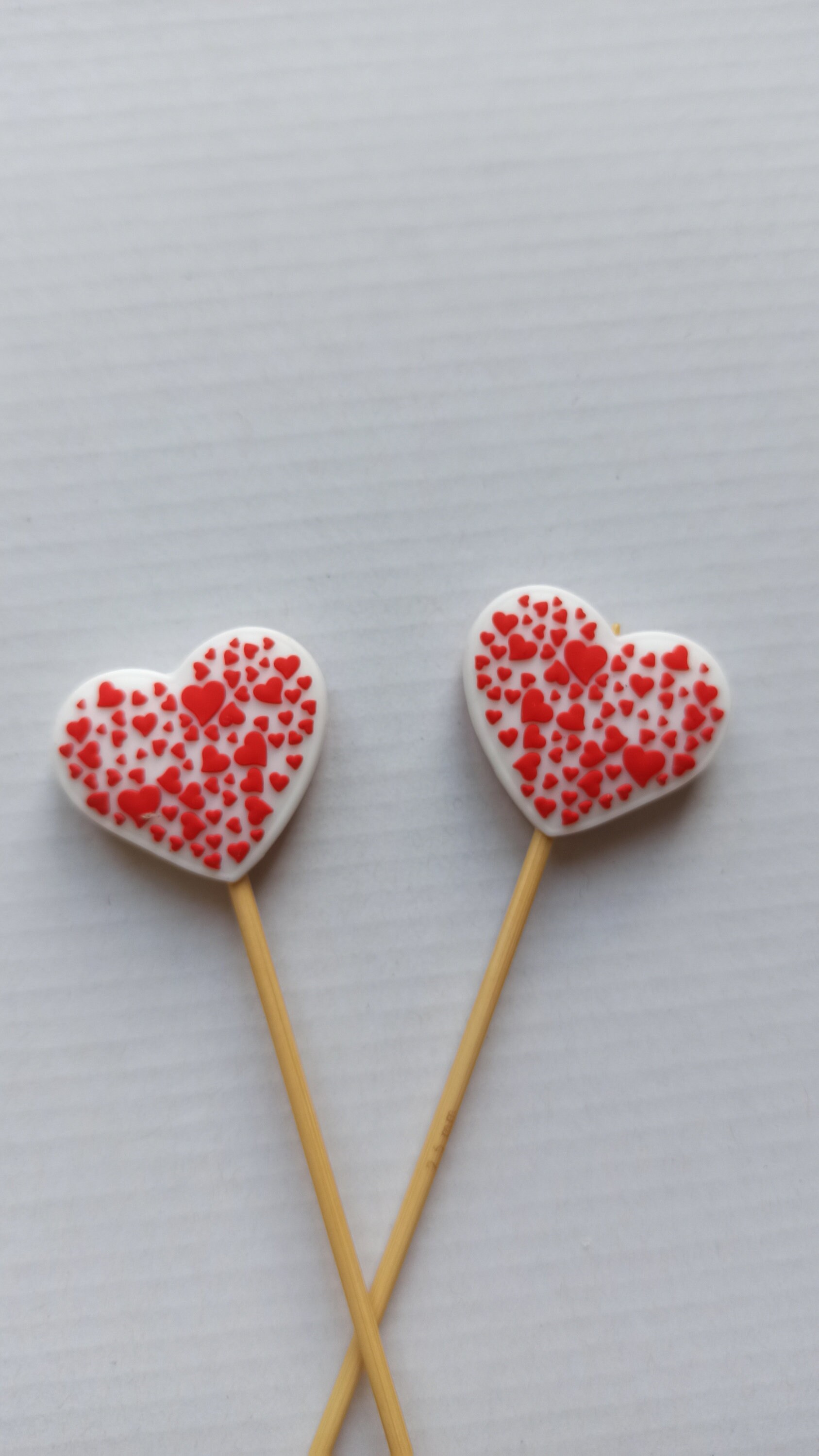 Stitch Stopper Needle Stopper Many Hearts 2 Pieces