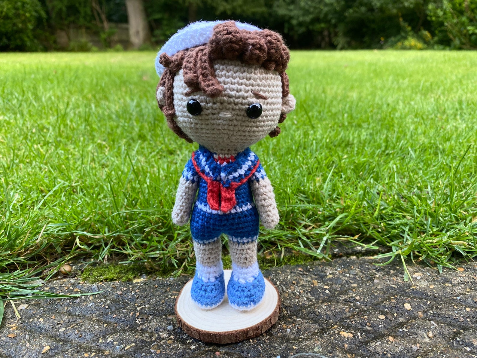 Steve crochet pattern Stranger Things PDF pattern US Etsy