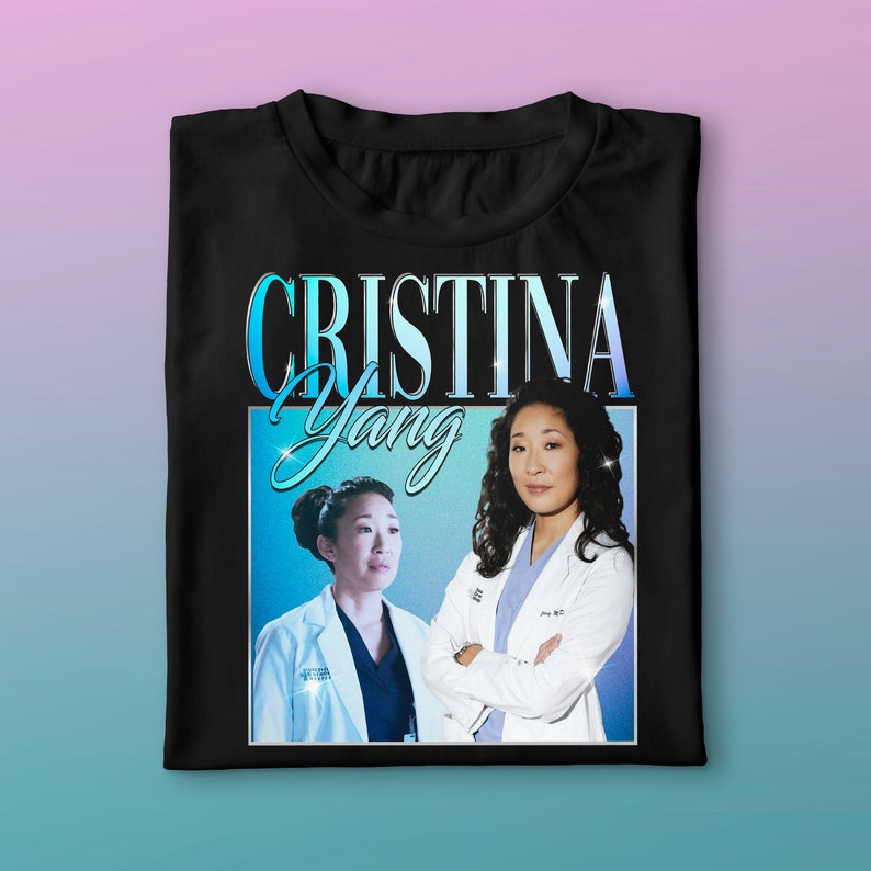 Cristina Yang T-Shirt Women/'s Tee Unisex Sandra Oh Sweat Shirt Hoodie