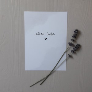 Grußkarte Postkarte Geburtstag