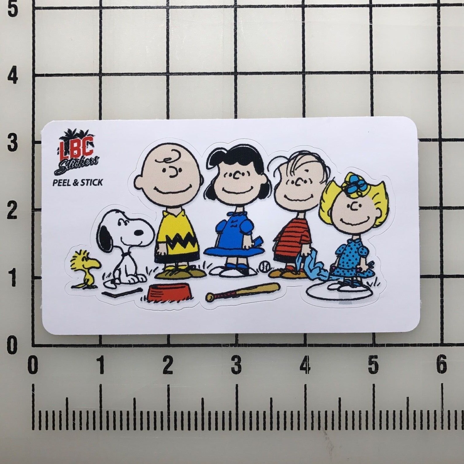 Peanuts Snoopy 5 Wide Vinyl Decal Sticker | Etsy