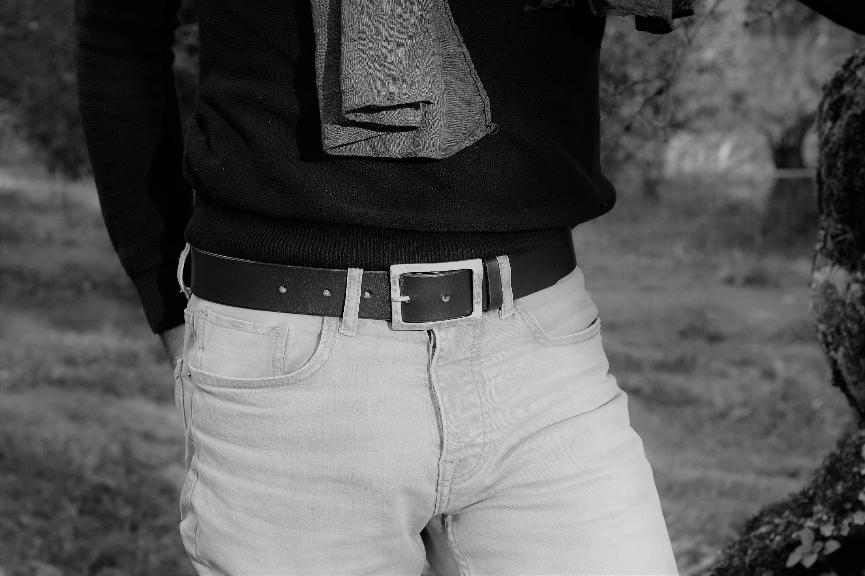 ASOS DESIGN Curve - Taillengürtel Aus Leder Mit Doppel-Schnalle