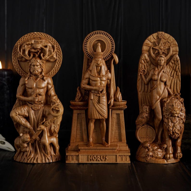 CUSTOM GOD Statue, Norse Gods Statues, Celtic Gods, Hindu Gods, Wiccan ...