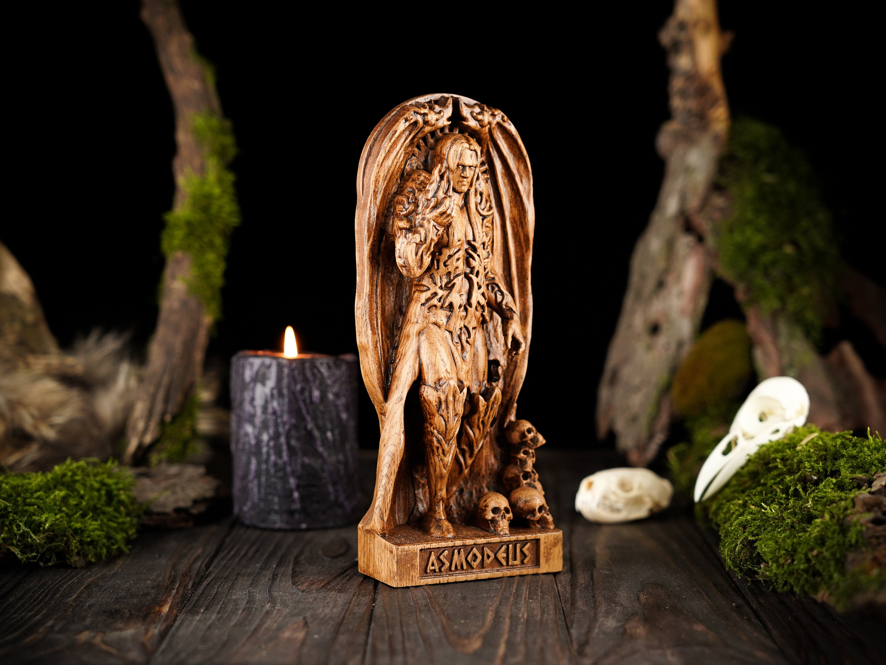 Asmodeus Demon Statue, Asmodeus Demon Figure, Asmodeus Demon
