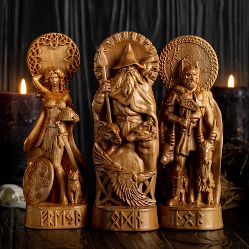 CUSTOM GOD Statue Custom Made Figurine Norse Gods Statues Etsy