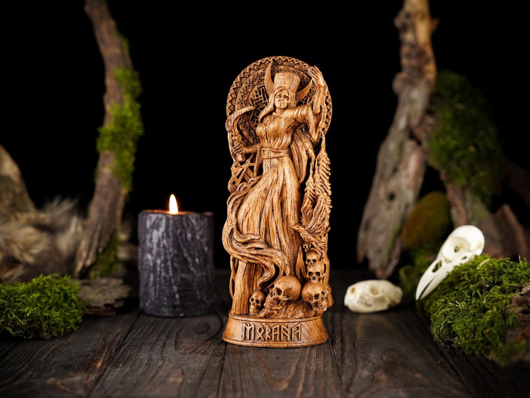 Morana Slavic Goddess, Slavic Goddess Figurine, Slavic Mythology