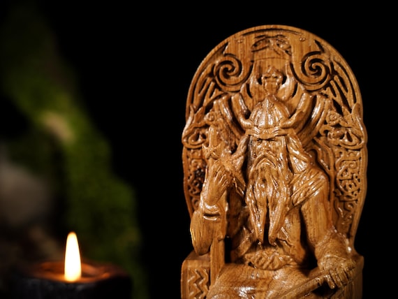 Saxnot Norse God Statue, Saxnot Statue, Norse Pagan, Norse