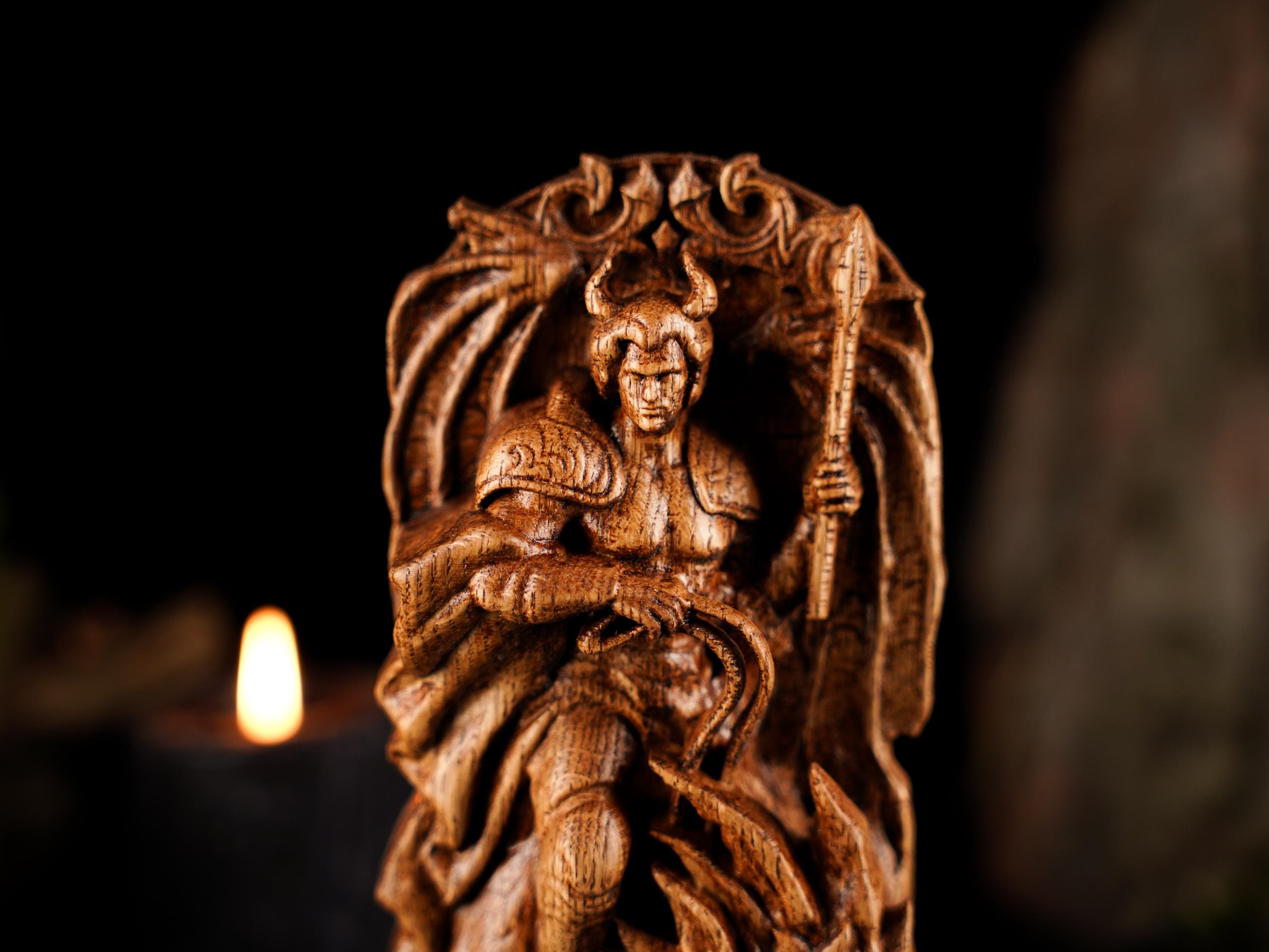 Astaroth Demon Statue, Astaroth Goetia, Goetia Demon Figurine, Occult ...