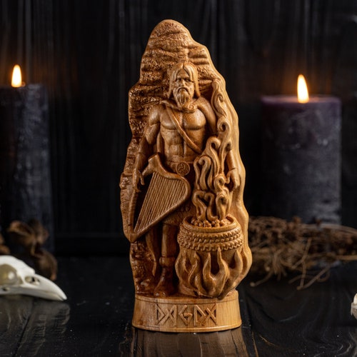 ELEN Celtic Figurine Irish Mythology Celtic Statue Pagans Etsy