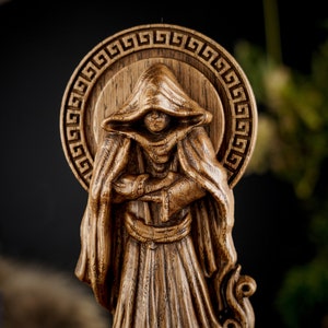 Khaos Greek Statue, Wooden Greek God Statue, Greek Gods Pantheon, Greek ...