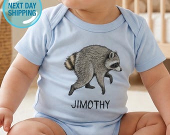 Jimothy Raccoon Kids Shirt, Funny Viral Animal Tee, Seattle Trash Panda Gift, Youth Outfit