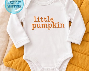 Fall Baby Onesie® Little Pumpkin Baby Onesie®s, Cute Fall Onesie®, Cute Pumpkin Baby Onesie®s
