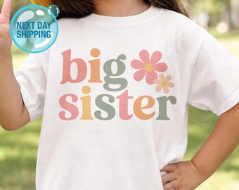 Big Sister Toddler T Shirt, Big Sister Shirt, Big Sister To Be, Promoted To Big Sister, Big Sis Tees, Big Sis, Pregnancy Announcement Shirt