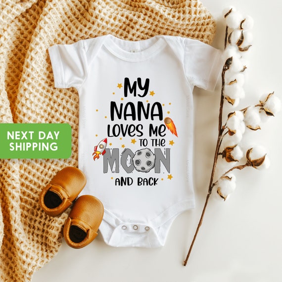 This Nana Is Loved To The Moon And Back Shirt This Nana Is Loved To The Moon And Back Shirt