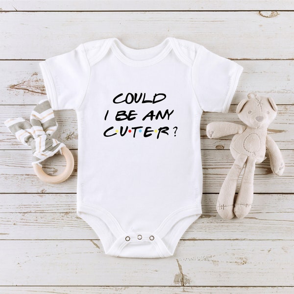 Could I Be Any Cuter Onesie®, Baby Onesie®, Baby Boy Onesie®, Baby Girl Onesie®, Baby Shower Gift, Baby Clothes, Baby Gift, Toddler Tshirt