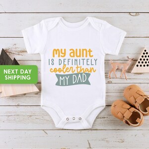 My Aunt Is Cooler Than My Dad Gilet Bambini - Body In Cotone Morbido