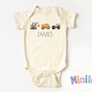 Personalized Construction Shirt, Equipment Shirt, Truck Kids Shirt, Custom Truck Shirt, Toddler Shirt, Boys Shirt, Construction Kids Shirts