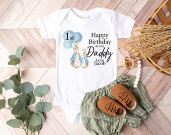 Custom 1st Birthday As My Daddy Onesie® Personalized Dad Birthday Outfit Gift