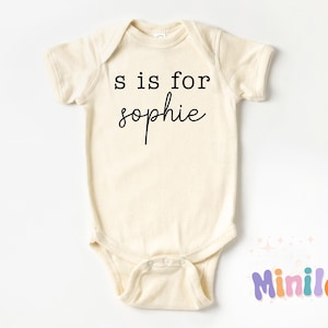 Personalized Baby Boy Onesie® Boy - Cute Custom Onesie® Boy - Name Onesie® Boy - Baby Name Onesie® Unique Boy Clothes - Baby Name Onesie®