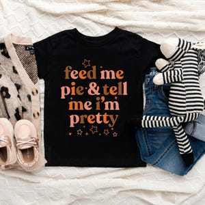 Pretty Fall Vibes Toddler Girl Shirt, Pretty Fall Shirt, Thanksgiving Shirt, Cute Autumn Kids Shirt