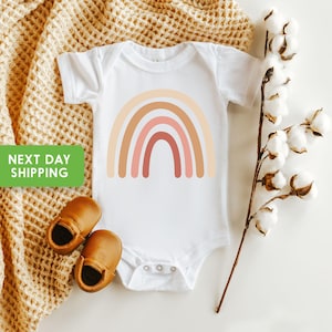 Rainbow Onesie® for Baby, Baby Boy Rainbow Onesie®, Cute Rainbow Onesie®, Neutral Rainbow Toddler Shirts, Rainbow Kids Shirt, Newborn Outfit