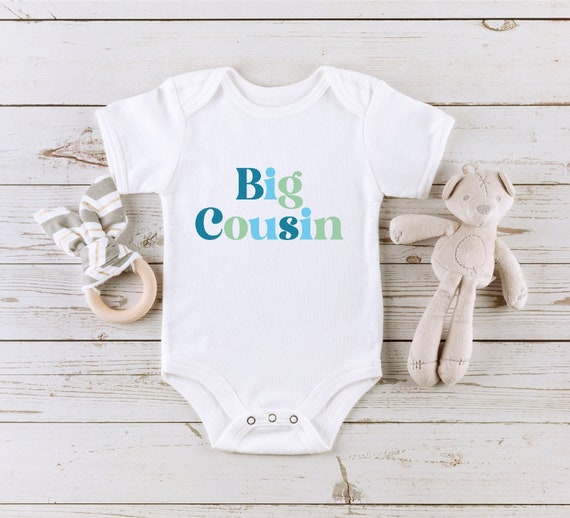 Big Cousin Onesie Big Cousin Announcement Onesie Big Cousin