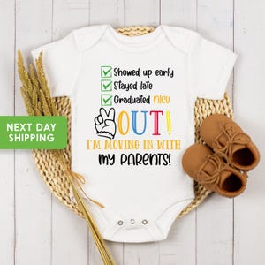 Peace Onesie®, Nicu Graduate Bodysuit, Home Going Onesie®, Preemie Baby Onesie®, Newborn Preemie Onesie®, Rainbow Baby Bodysuit