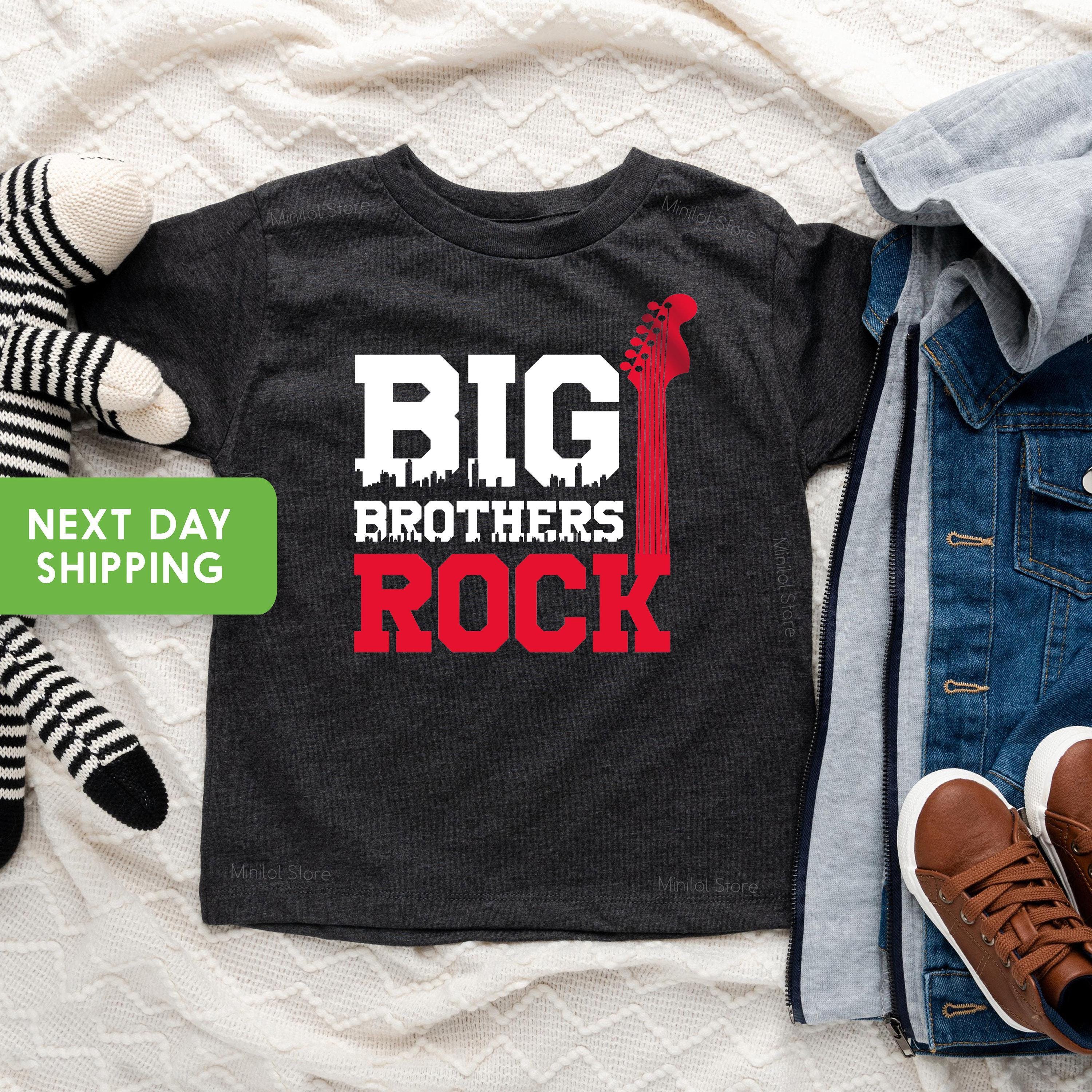 Threadrock Boys' 'Best Big Brother Ever' Youth T-Shirt – 100% Cotton Short Sleeve Sibling Gift