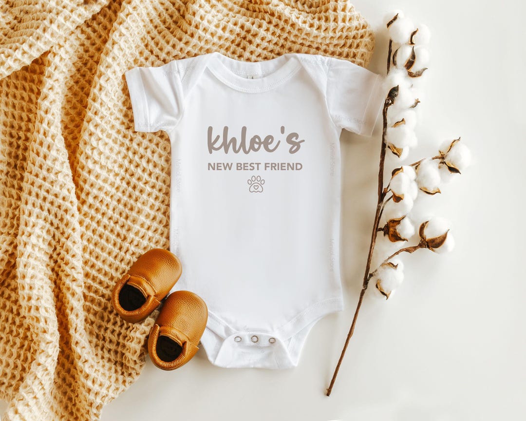 3 Bodies Bébé Personnalisables - En Coton Doux, Impression Photo Ou Texte, Cadeau Naissance Ou Baby Shower Unique
