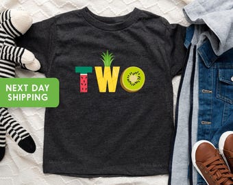 Twotti Fruitti Shirt, Second Birthday Tee, Fruity 2nd Birthday, Gift Birthday Outfit Twotti Fruitti Birthday, Gift Fruity Shirt