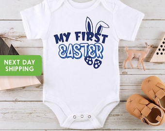 My First Easter Onesie® Baby Onesie® Easter Baby Onesie® Baby Onesie® Baby Boy Onesie® New Baby Gift, Newborn Onesie® Easter Egg Hunt