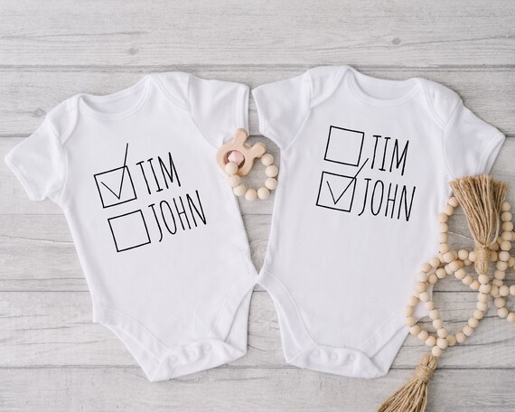 culbutomind Body pour bébé jumeaux avec inscription « Best Dad