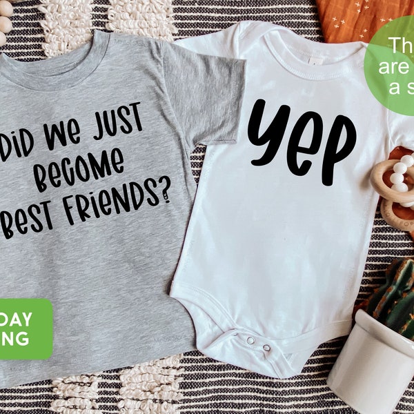 Did We Just Best Friends Set Etsy