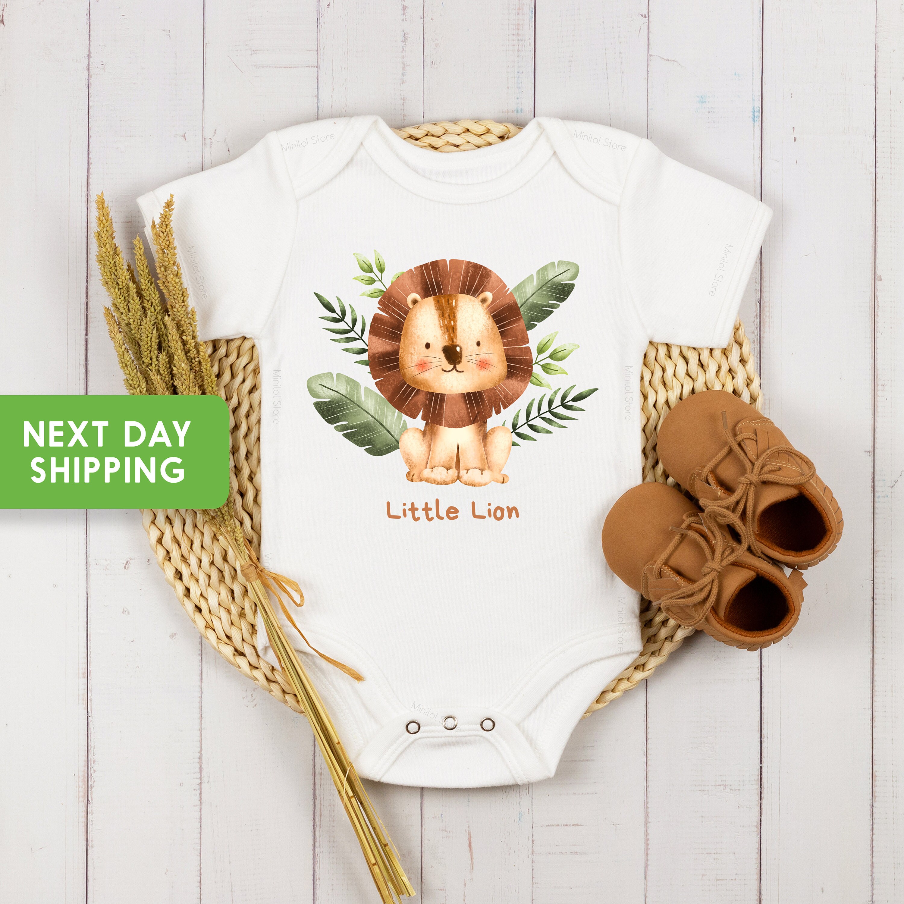 Little Lion Onesie s Cute Baby Onesie Baby Shower Gift Baby Boy Onesie Baby Boy Shirts Cute Animal Onesie Lion Onesie Safari Baby Etsy