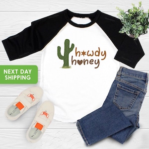 Kids Valentines Day Shirt, Howdy Honey Toddler Shirt, Valentines Day Shirt, Howdy Valentine, Western Kids Shirt, Funny Valentine Onesie®