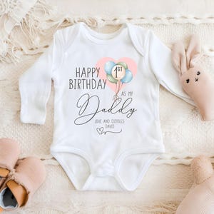 Happy Birthday Daddy Baby Outfit - Etsy