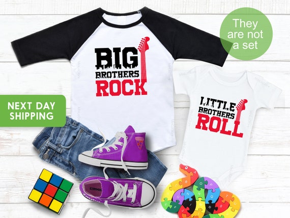 Big Brothers Rock Shirt Funny Older Brother Tshirt Gift Big Brothers Rock Shirt Funny Older Brother Tshirt Gift