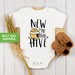 Queens Bee Hive Onesie
