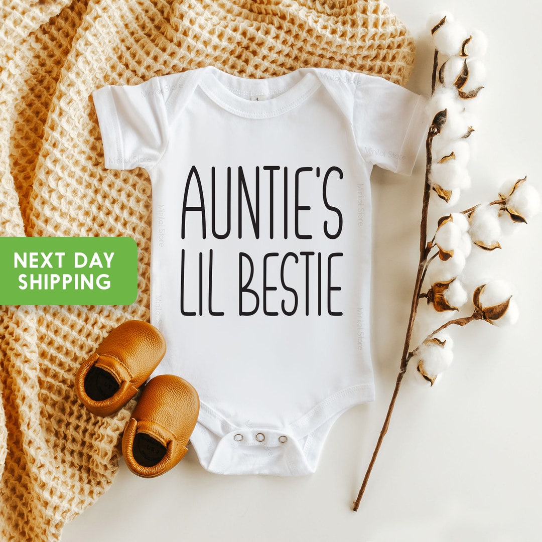 Auntie's Lil Bestie Baby Onesie®, Auntie's Best Friend Onesie®, Aunties