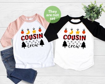 Cousin Crew Christmas Shirts, Family Christmas Shirts, Cousin Crew Tee, Christmas Crew Baby Onesie®, Merry Christmas Shirt, Christmas Tree
