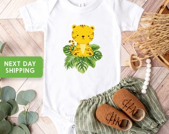 Tiger Onesie® Cute Baby , Tiger Baby Bodysuit, Tiger Baby Shirt,  Baby Tiger Onesie® Cute Animal Onesie®