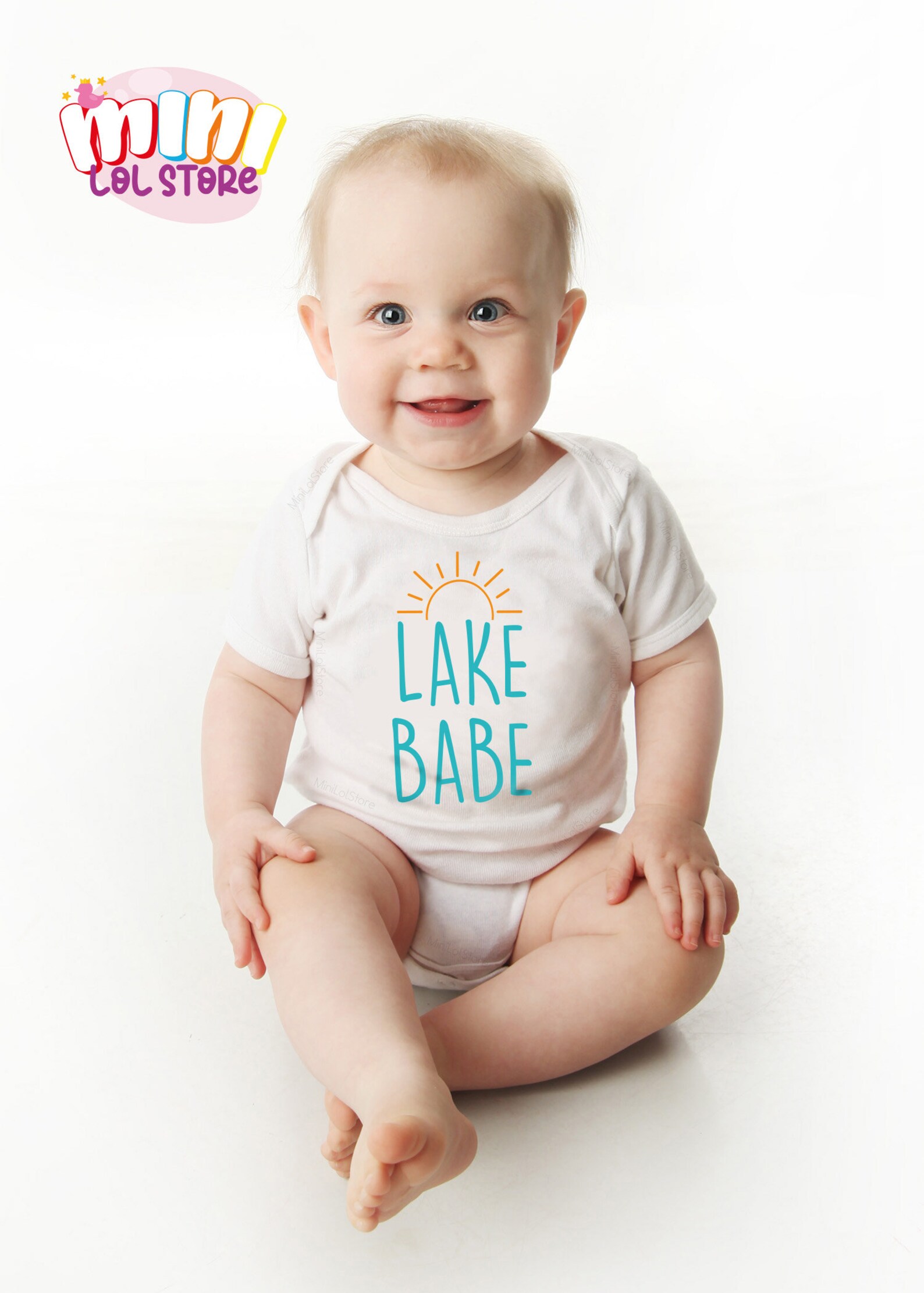 Lake Babe Baby Onesie Lake Babe Onesie For Girl Lake Babe Etsy