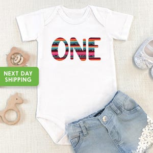 Serape Birthday Shirt, Fiesta Birthday Shirt, Taco Tuesday Birthday Shirt, First Birthday Shirt, Kids Birthday Tshirt, Mexican Baby Tee