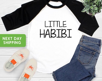 Little Habibi Toddler Shirt, Muslim Kids Shirt, Arabic Toddler Tee, Cute Muslim Kids Gift , My Darling Outfit