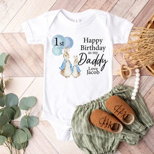 Individuell alles Gute zum Geburtstag als mein Papa Baby Outfit, Erster Geburtstag, 1 Geburtstag Papa, Papa Geburtstag, Geschenk für neuen Papa, 1 Geburtstag als Papa