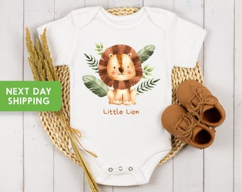 Little Lion Onesie®s, Cute Baby Onesie®, Baby Shower Gift, Baby Boy Onesie®, Baby Boy Shirts, Cute Animal Onesie®, Lion Onesie®, Safari Baby