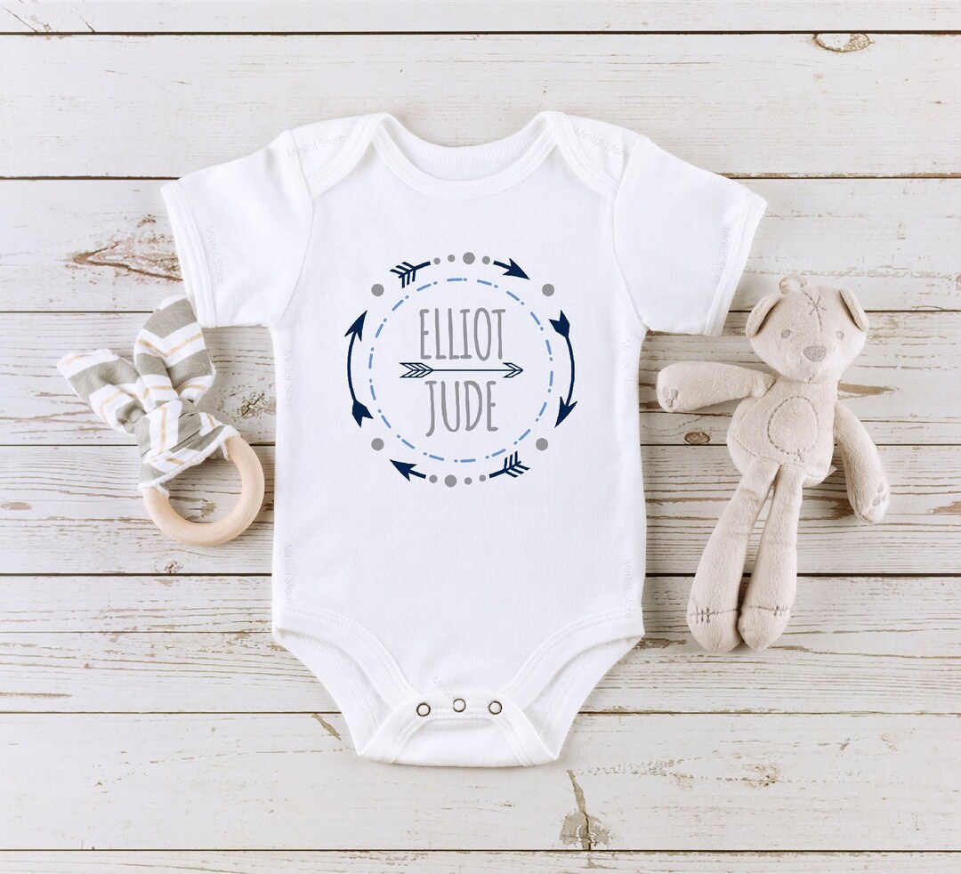 Personalized Baby Boy Clothes, Personalized Baby Boy Onesie®, Baby Boy